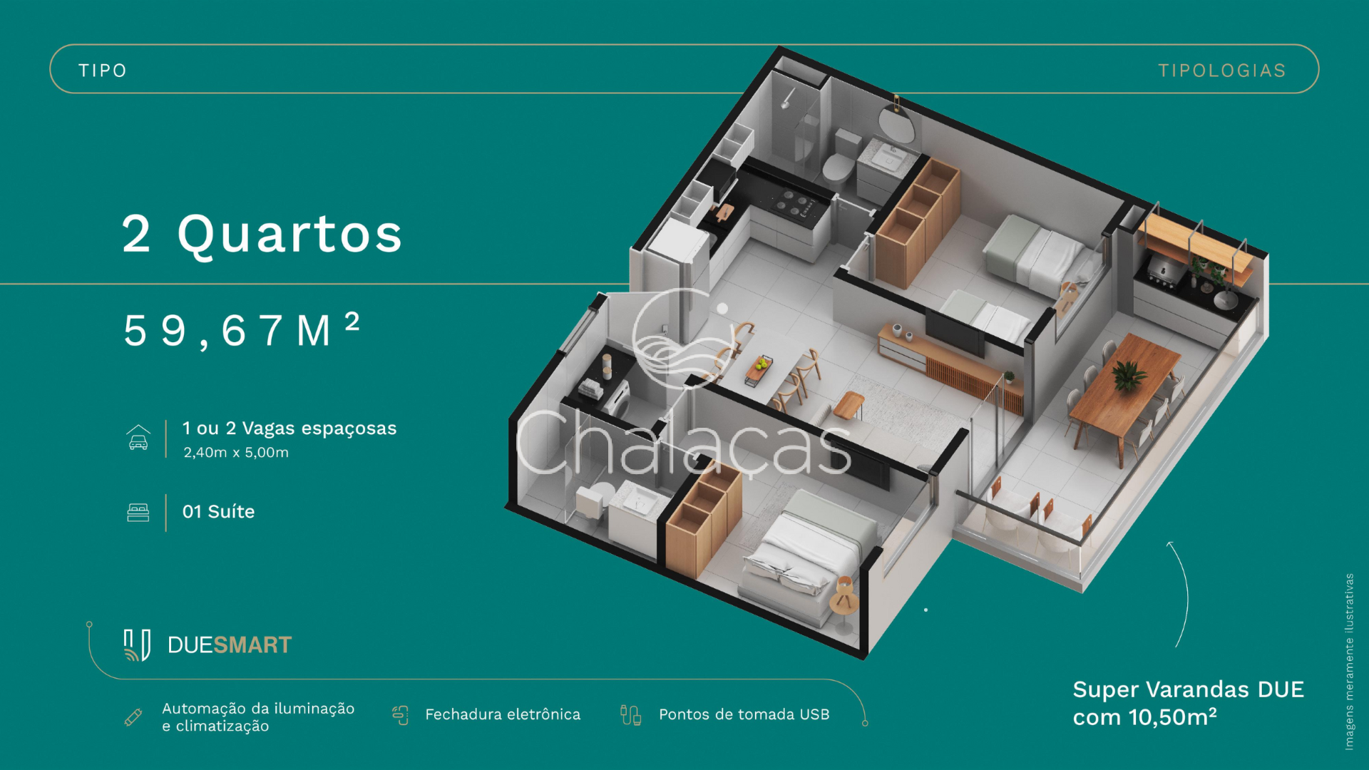 Apartamento Orla Praia dos Carneiros - DUE