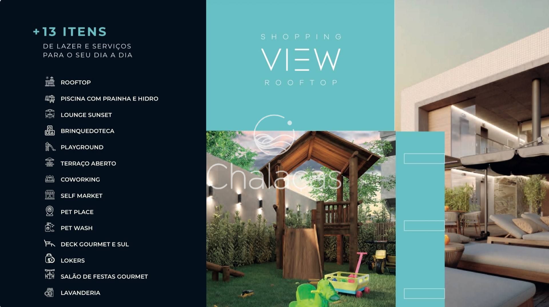 VENDA - Studio 2,55m2 Shopping View Rooftop - Boa Viagem