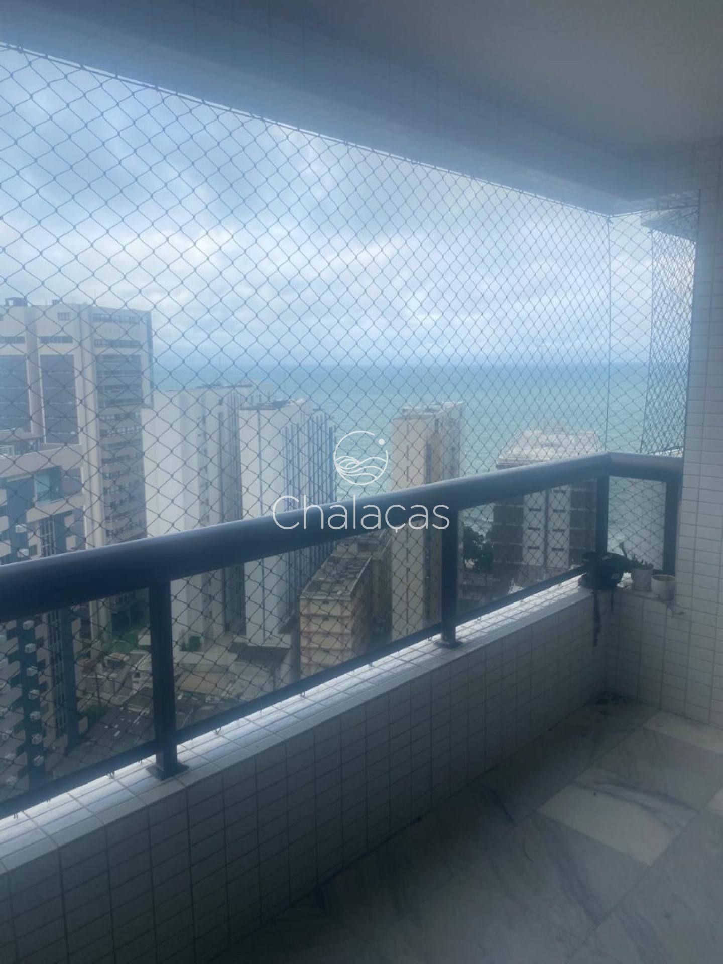 VENDA - 4 Qts 180m² - Boa Viagem - Varanda vista mar