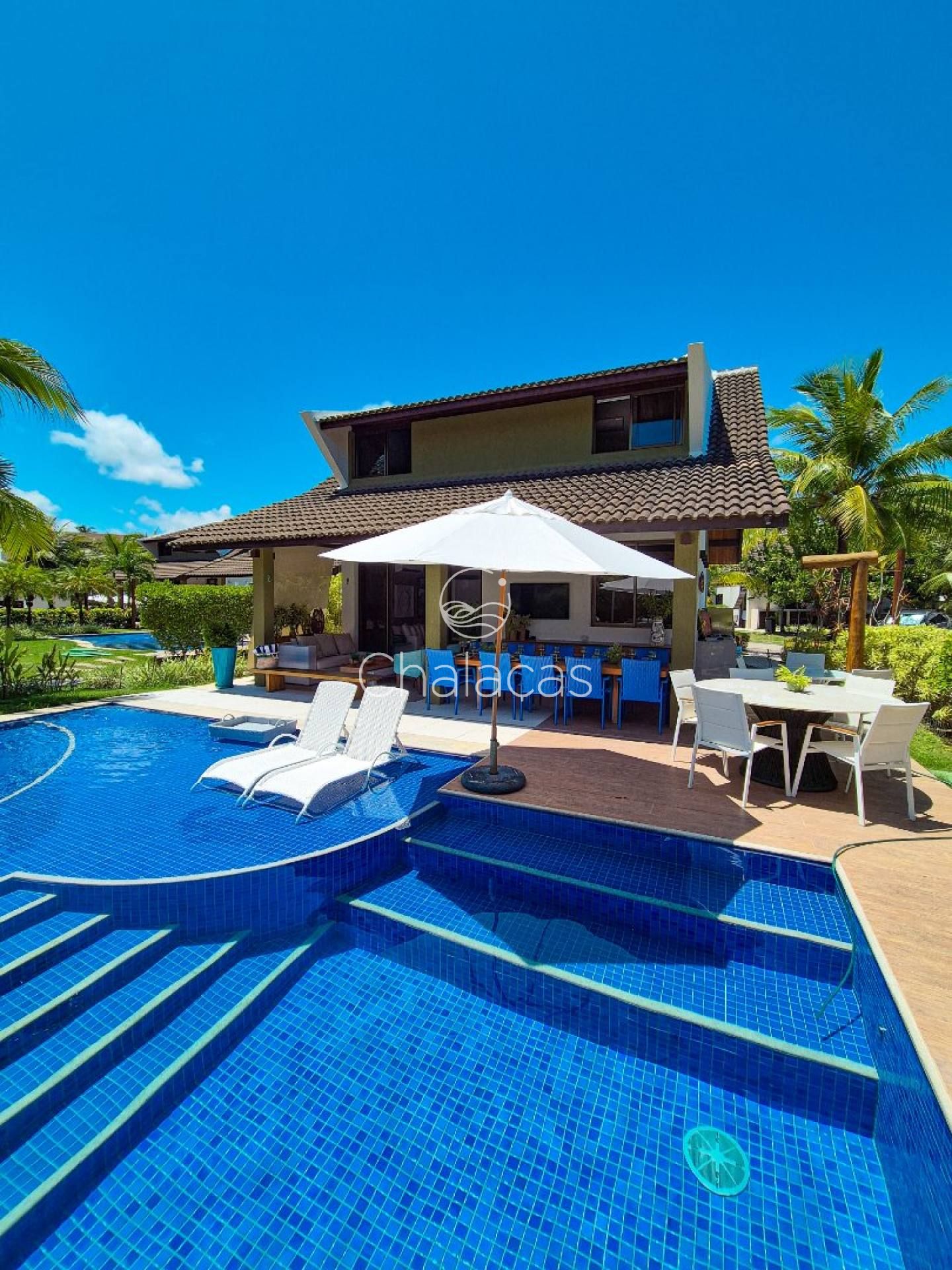 VENDA - Casa Malawi Mobiliada 236m² - 5 Suítes - Praia de Muro Alto