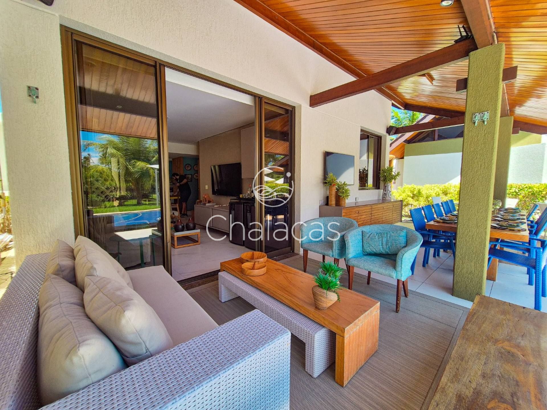 VENDA - Casa Malawi Mobiliada 236m² - 5 Suítes - Praia de Muro Alto