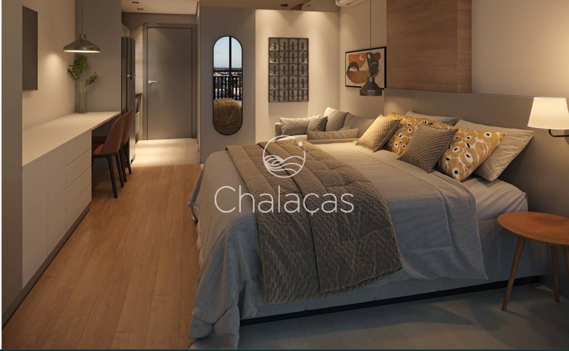 VENDA - 1qts 26m2 - Flat Alto Padrão - Próximo ao Colégio Boa Viagem