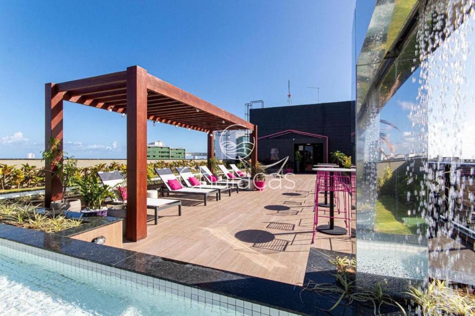 VENDA - 1Qt 22m² - Flat mobiliado na Ilha do Leite - Tolive One