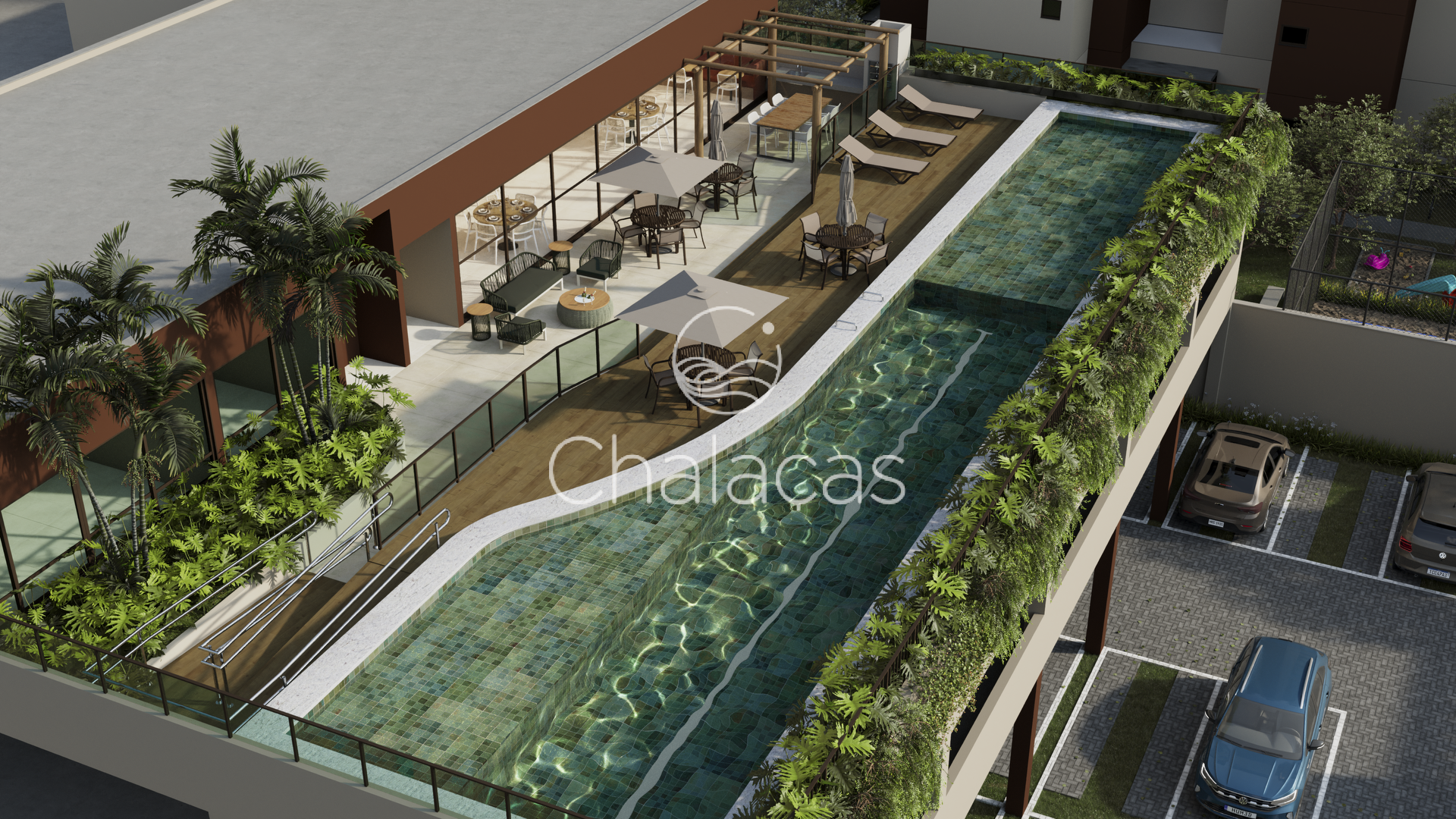 VENDA - 2 Qts 47m² - Edf. Caxangá Life Club - Área de lazer completa