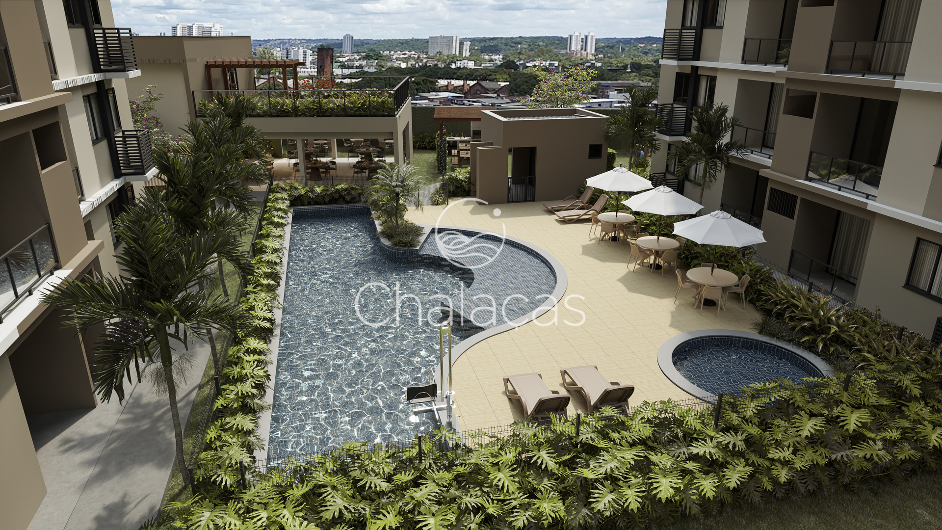 VENDA - 2 Qts 43m² - Edf. Patio Camino - Área de lazer completa