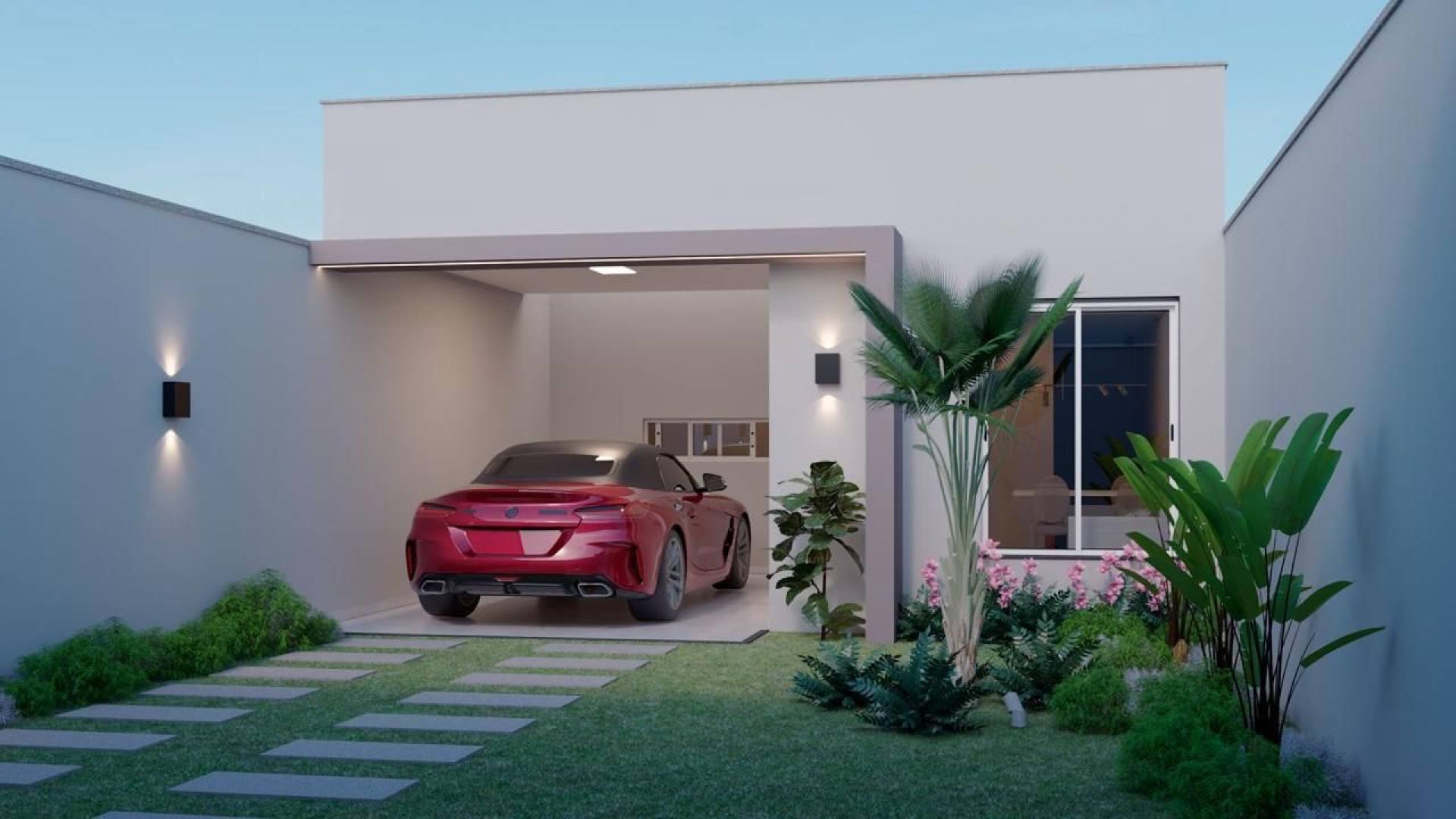 Casa Plana no Lot. Morada da Boa Vizinhança, 2 quartos 1 suítes no bairro Pavuna em Pacatuba