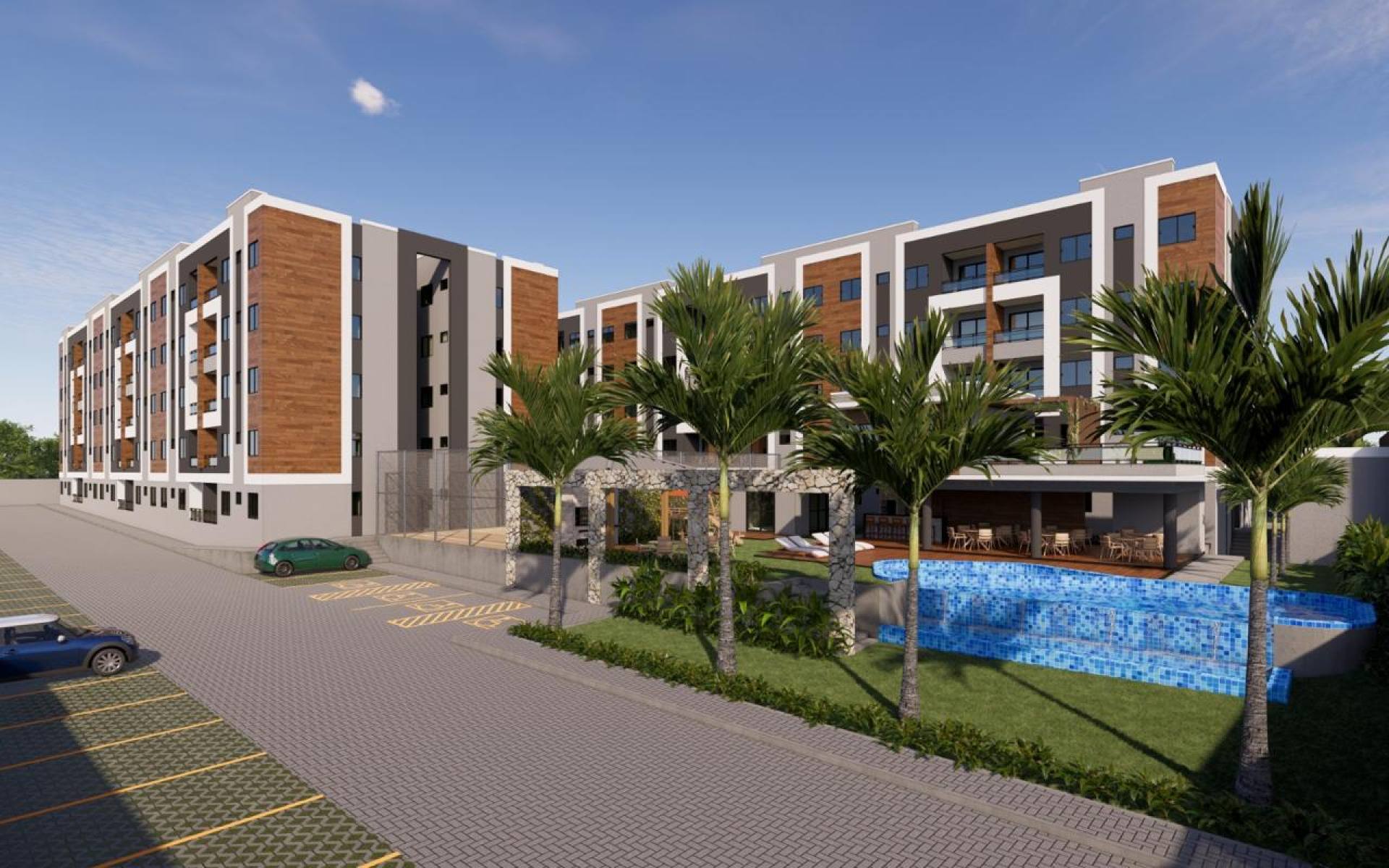 Apartamento com 3 quartos em Maracanaú