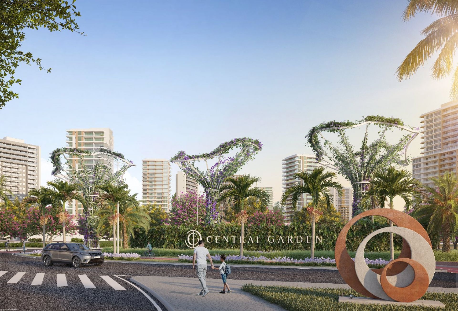 Garden Village - Central Garden 