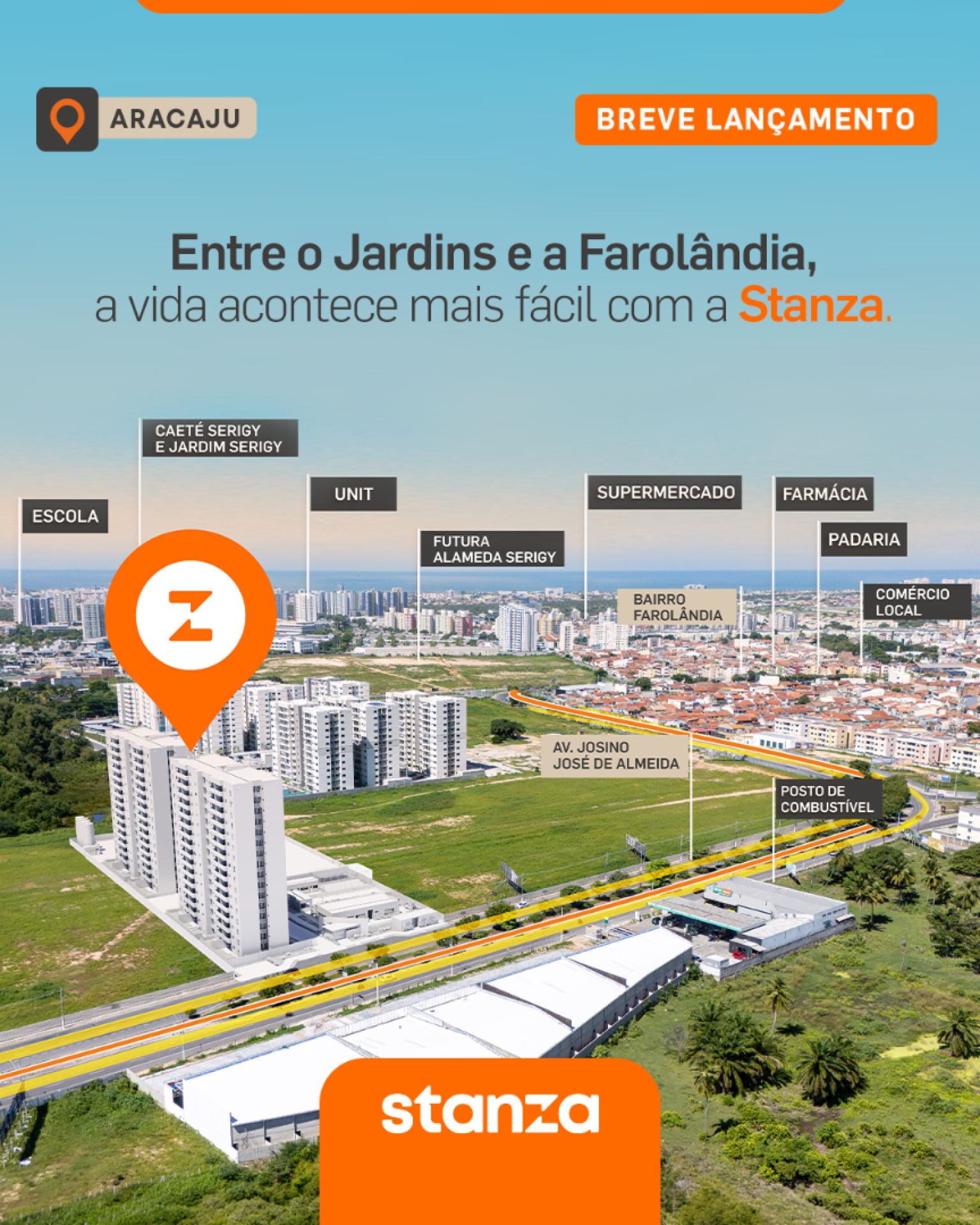 Stanza Farolândia