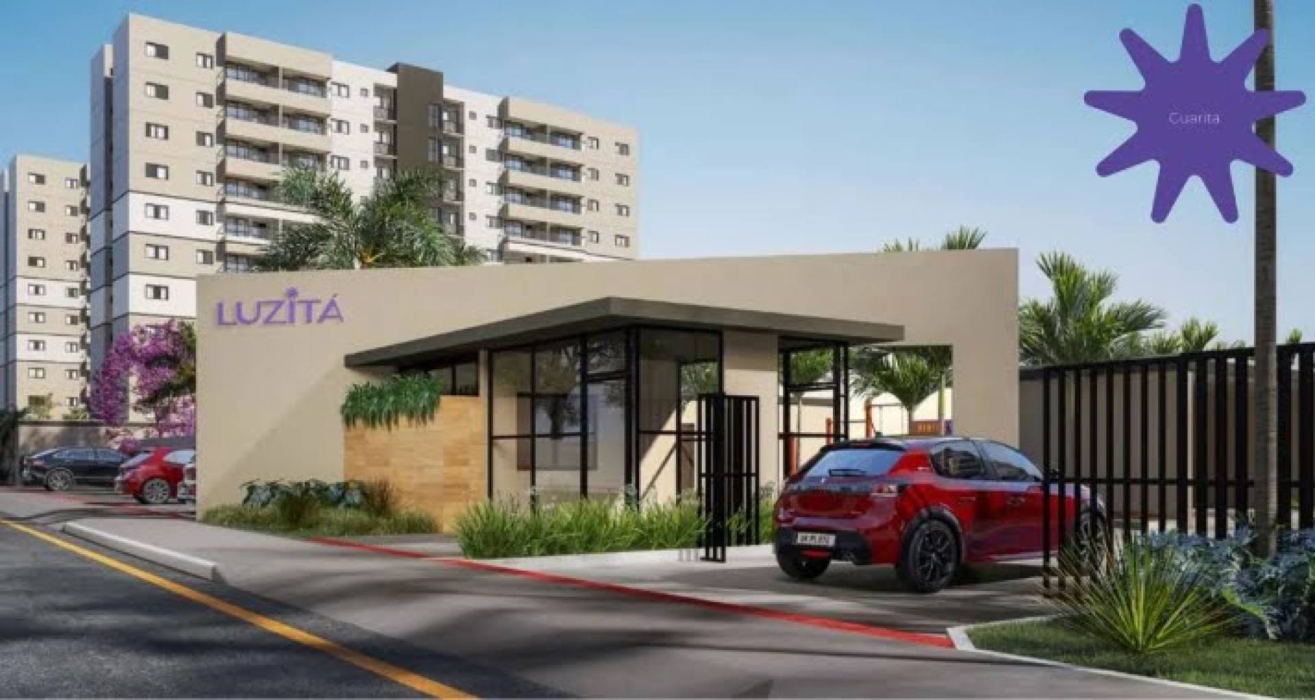 Apartamento no Terréo Para Vender com 3 quartos 1 suítes no Condominio Luzitá