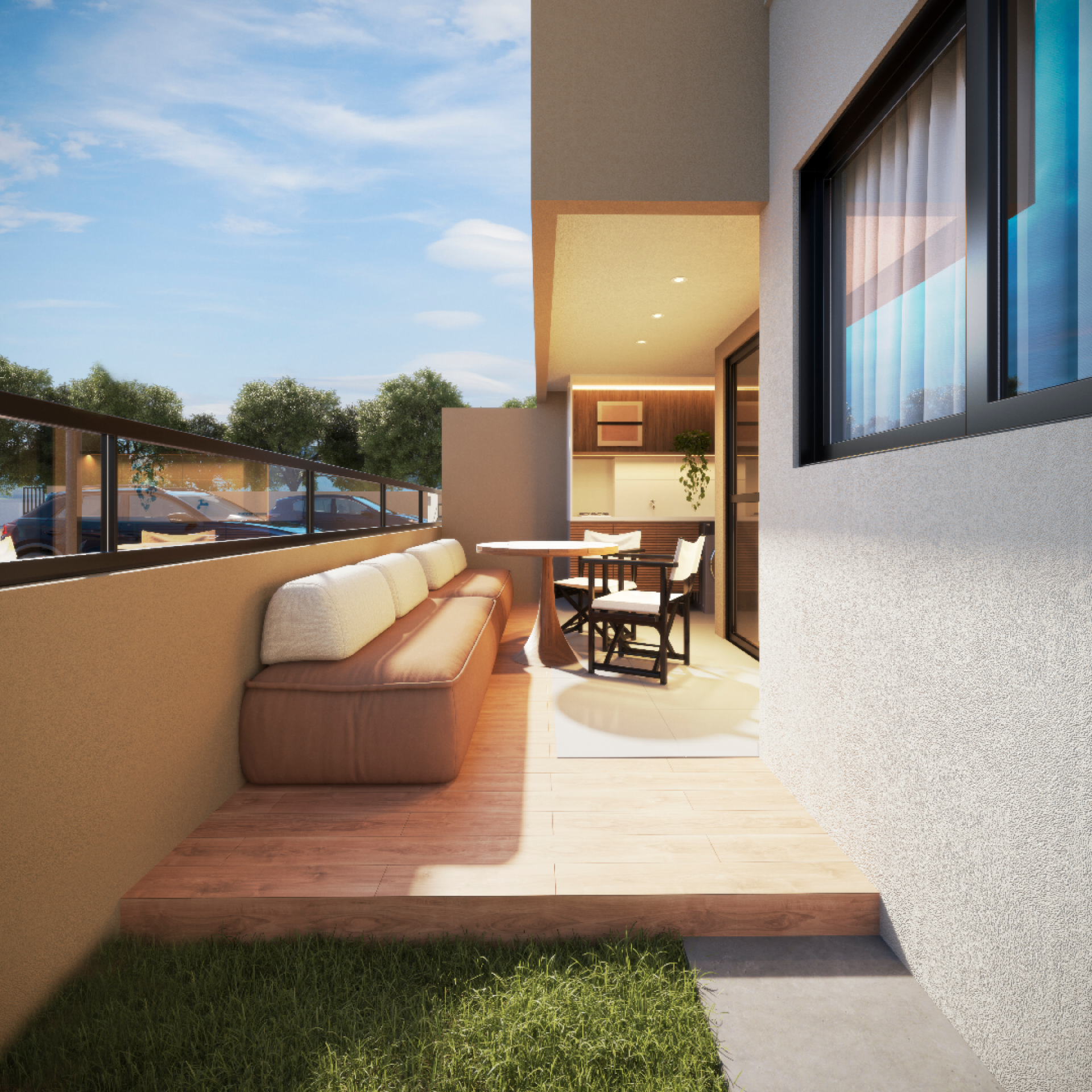 Apartamento no Terréo Para Vender com 3 quartos 1 suítes no Condominio Luzitá