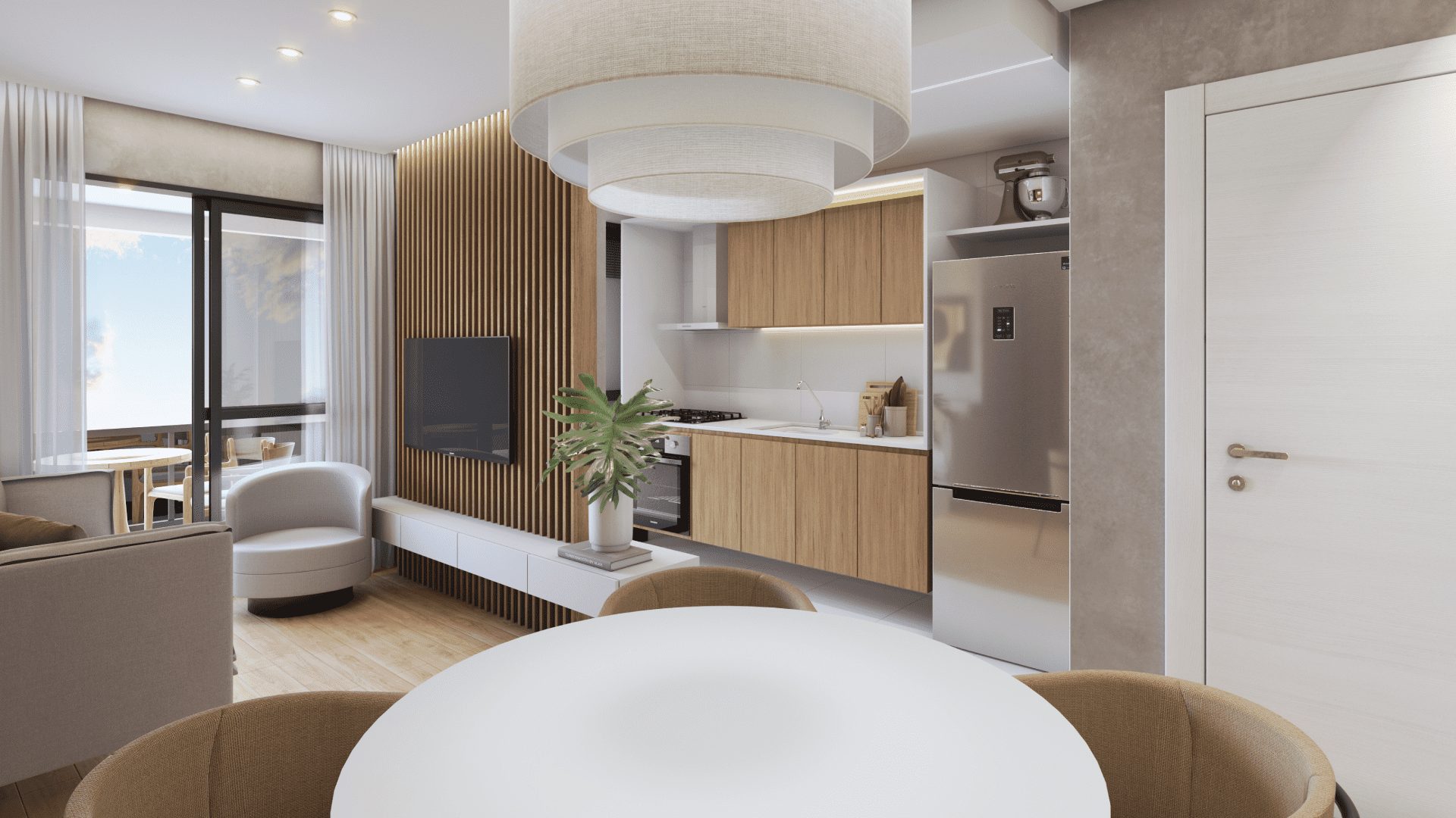 Apartamento de 3 quartos Terréo com Giardino Para Vender no Condominio Maralto