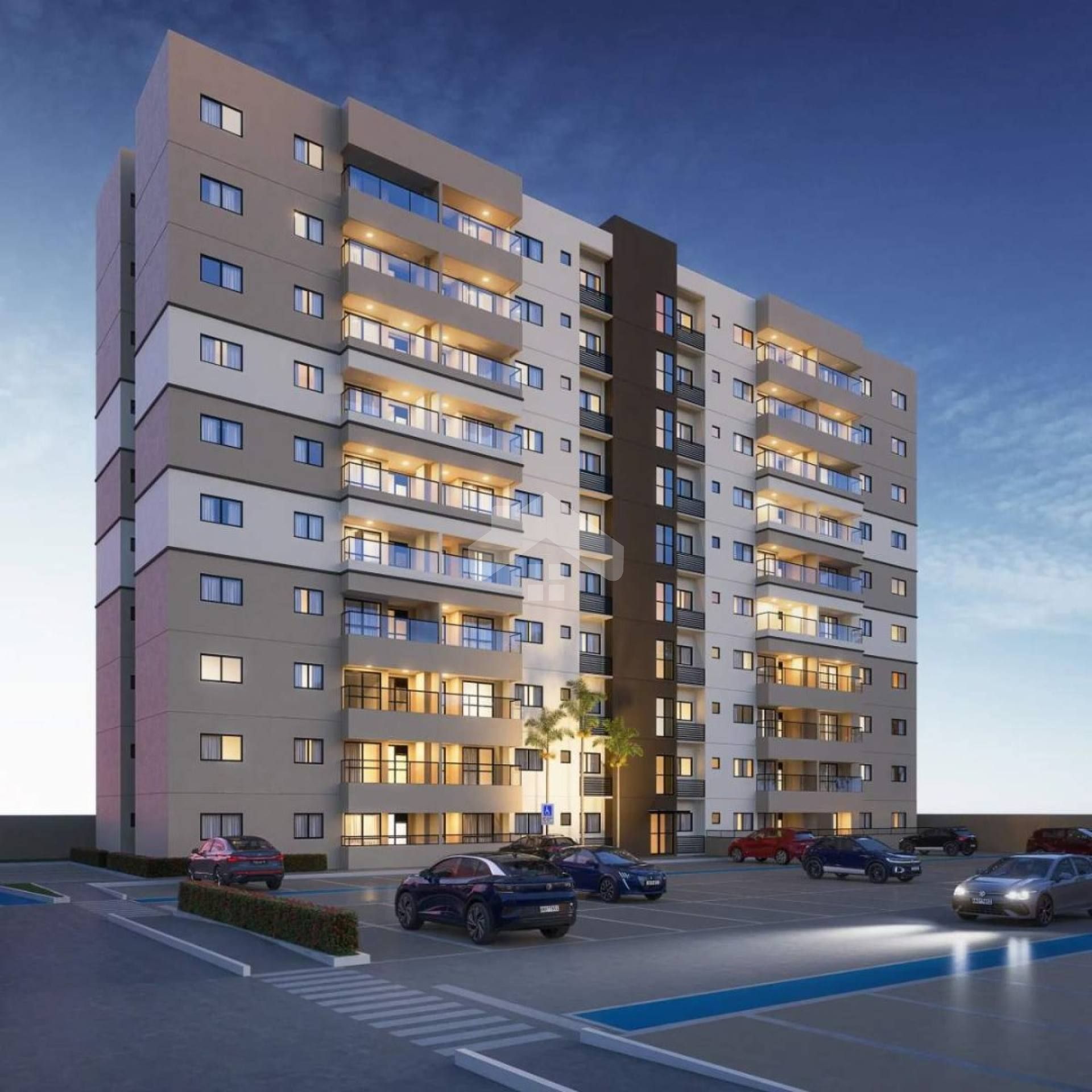 Apartamento Para Vender com 2 quartos 1 suíte no Condominio Luzitá