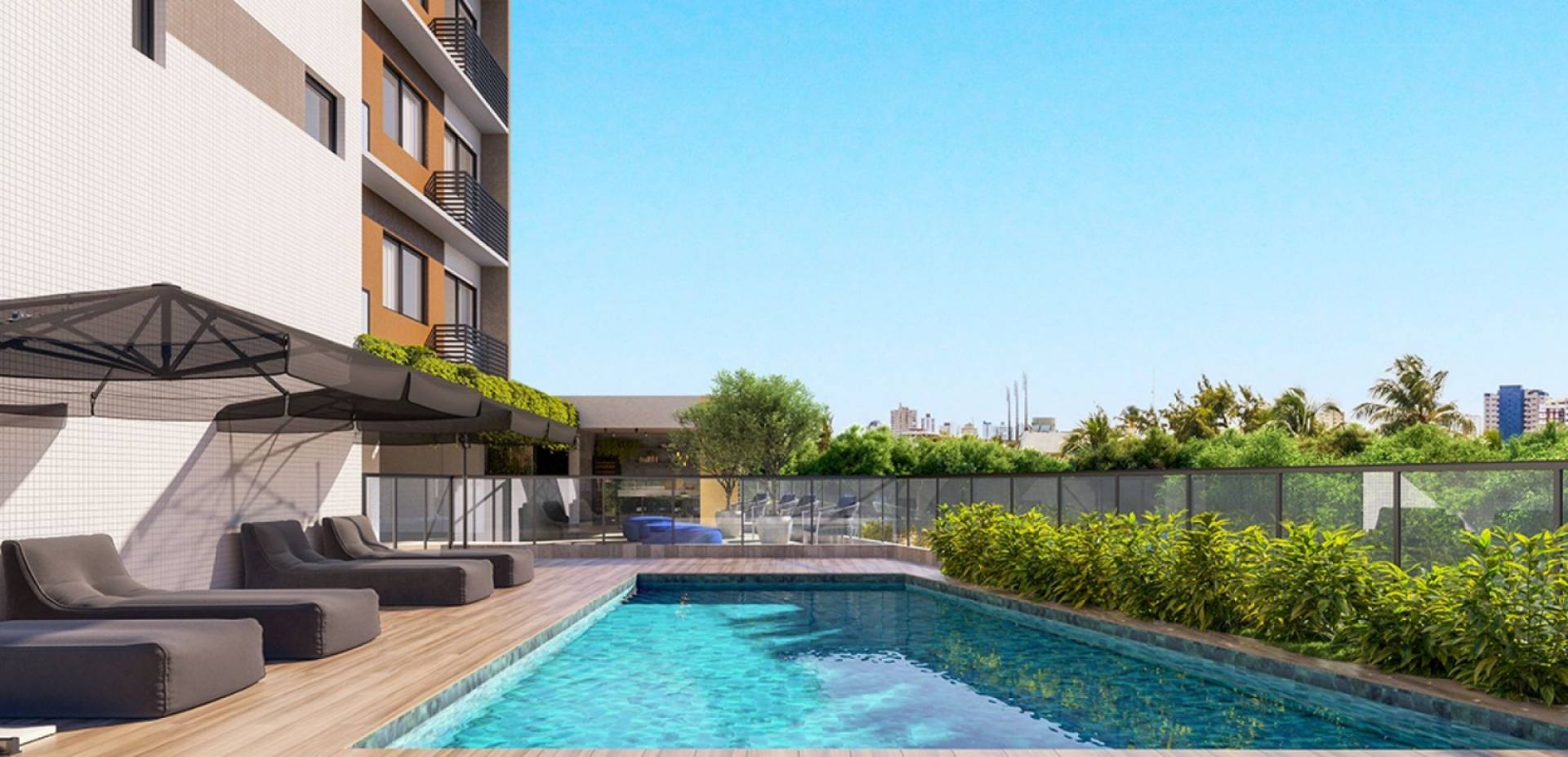 Apartamento Para Vender de 1 Quarto no One Life Studios  Bairro 13 de Julho