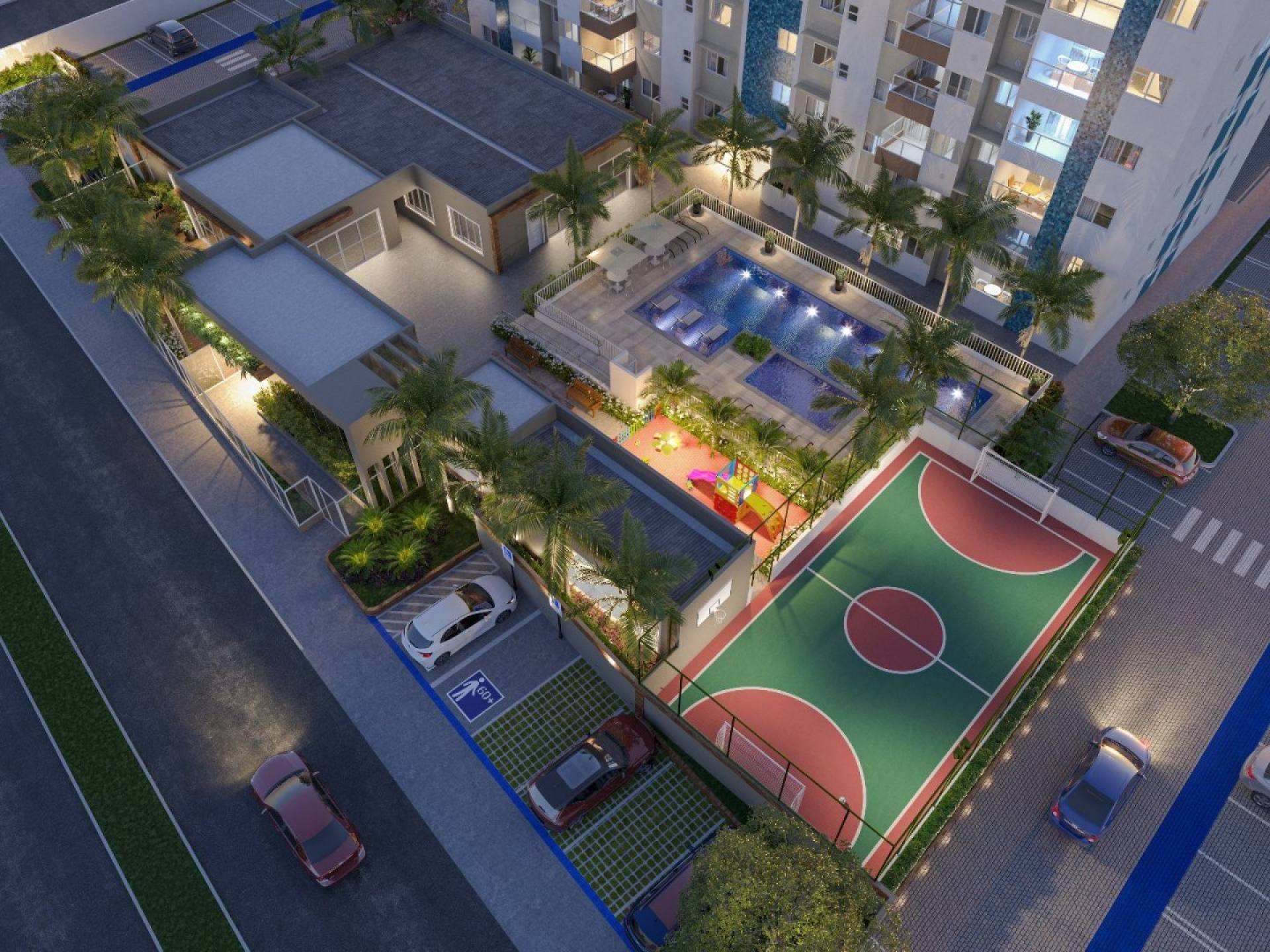 Apartamento Térreo Para Vender com 2 quartos 1 suíte no Santa Lúcia Park