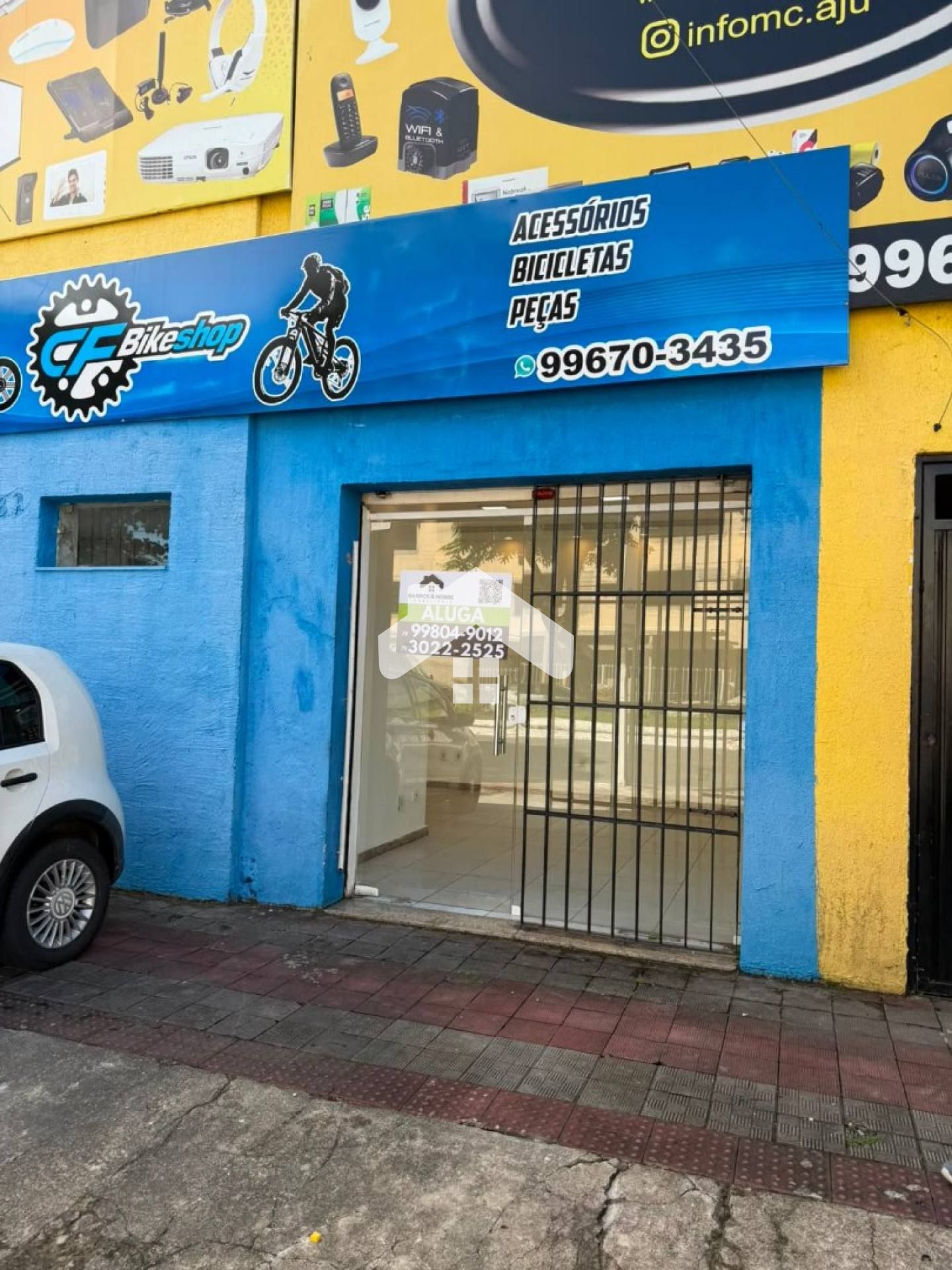 Sala comercial, 1 banheiro, vagas frontais - Suíssa