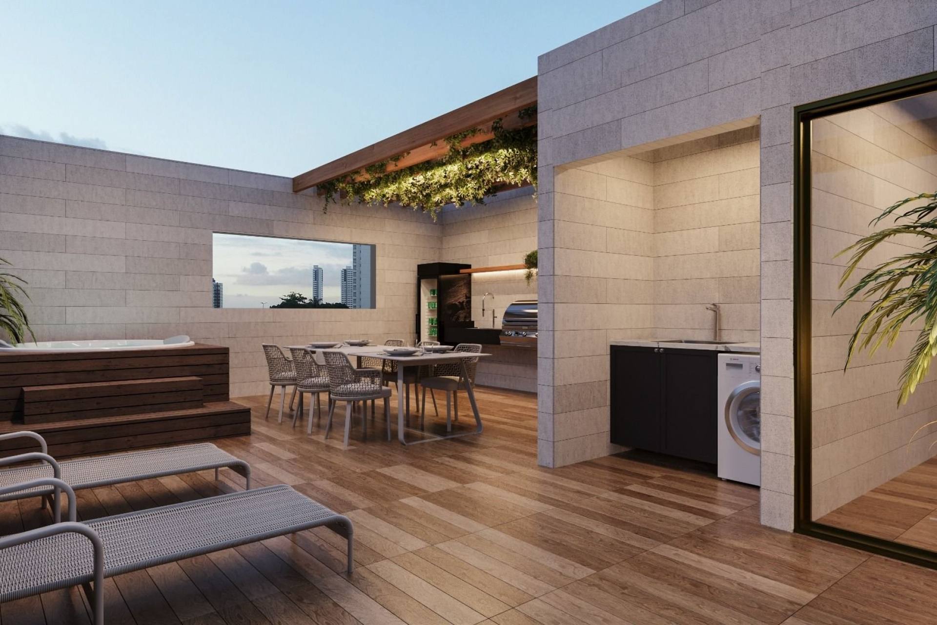 Cobertura Duplex com jacuzzi privativa a 400m da praia de Cabo Branco