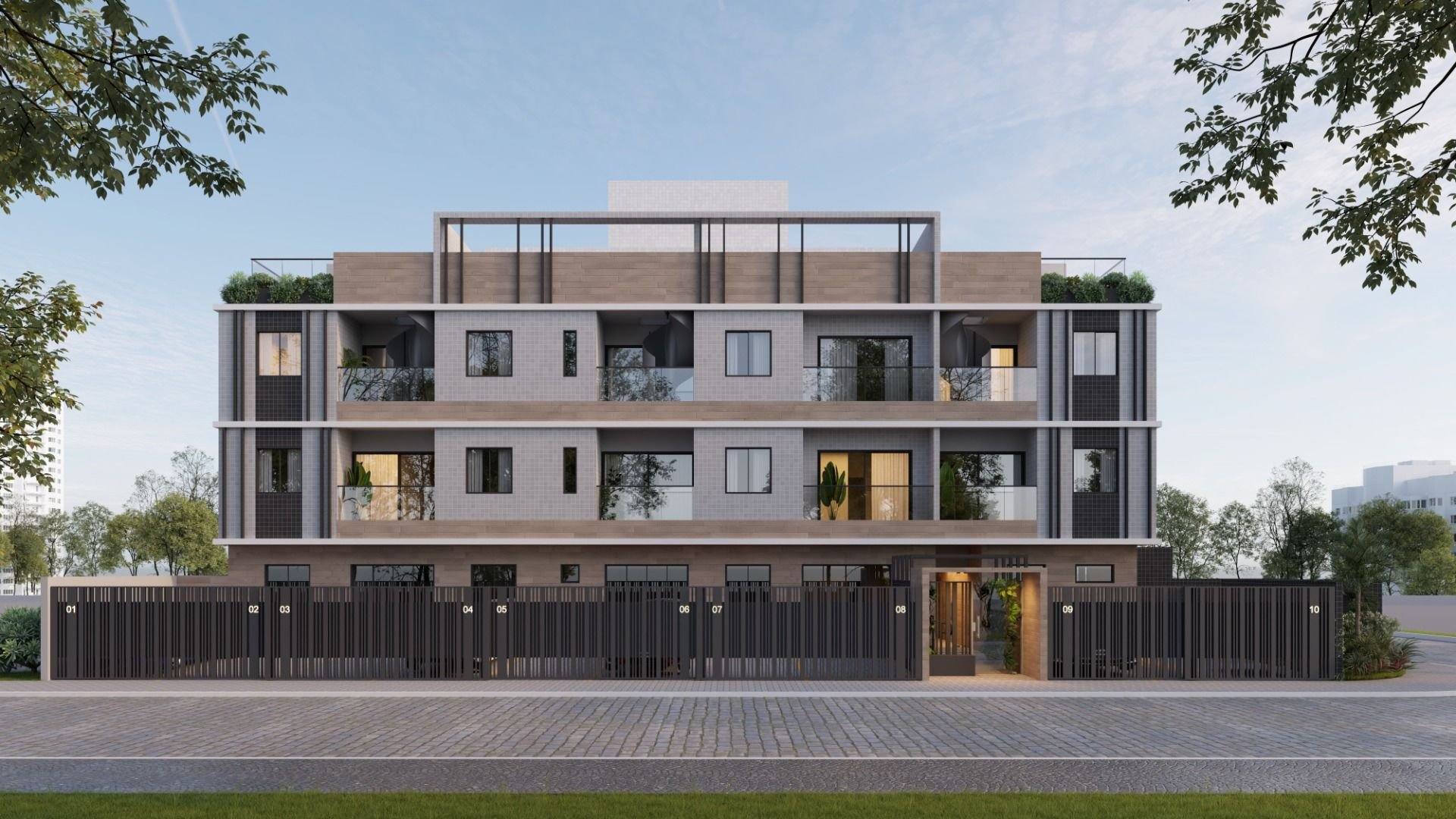 Apartamento térreo sem área privativa nas proximidades do Parque Linear Parahyba 2 e 4 no bairro do Aeroclube / Bessa