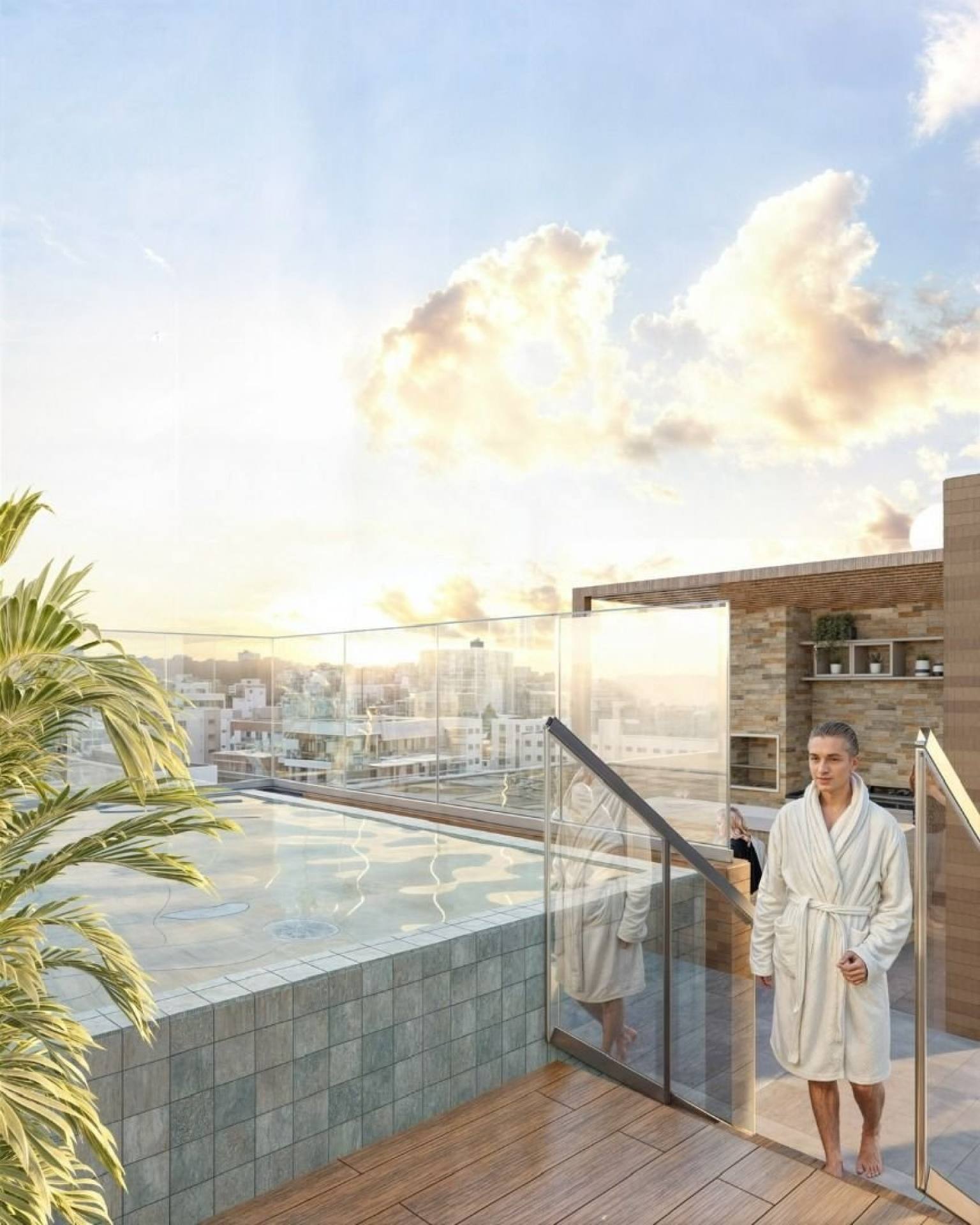 Apartamentos térreo a 100m da praia do Bessa com área privativa