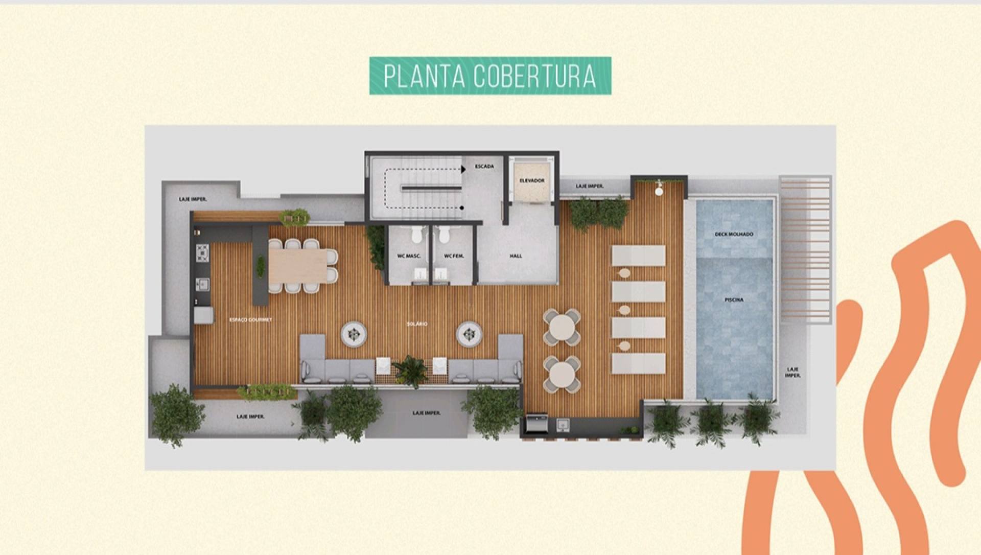 Apartamento com Piscina na Praia de Camboinha