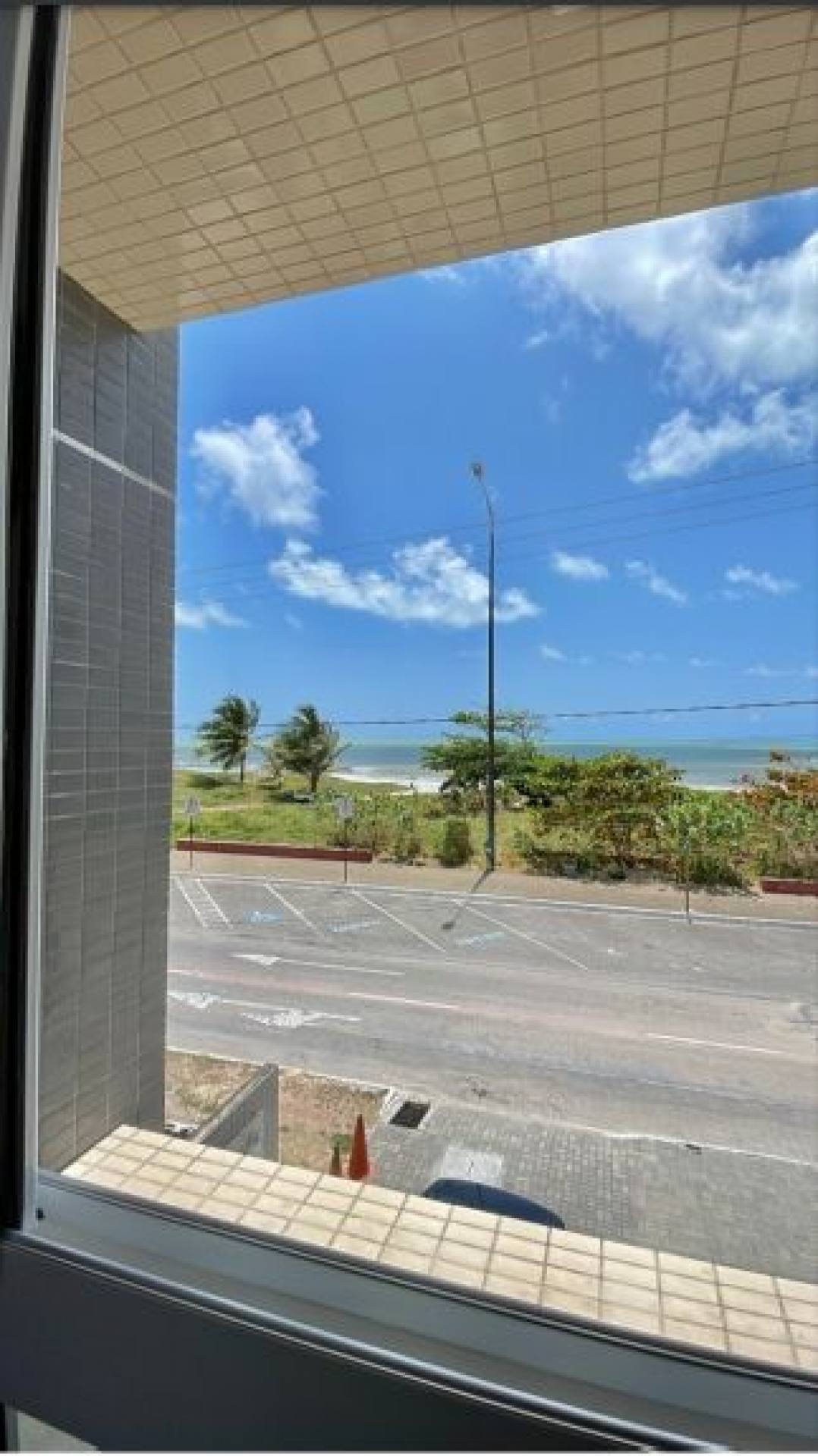 Flat Studio mobiliado a beira mar e com vista definitiva da para o mar na praia do Bessa