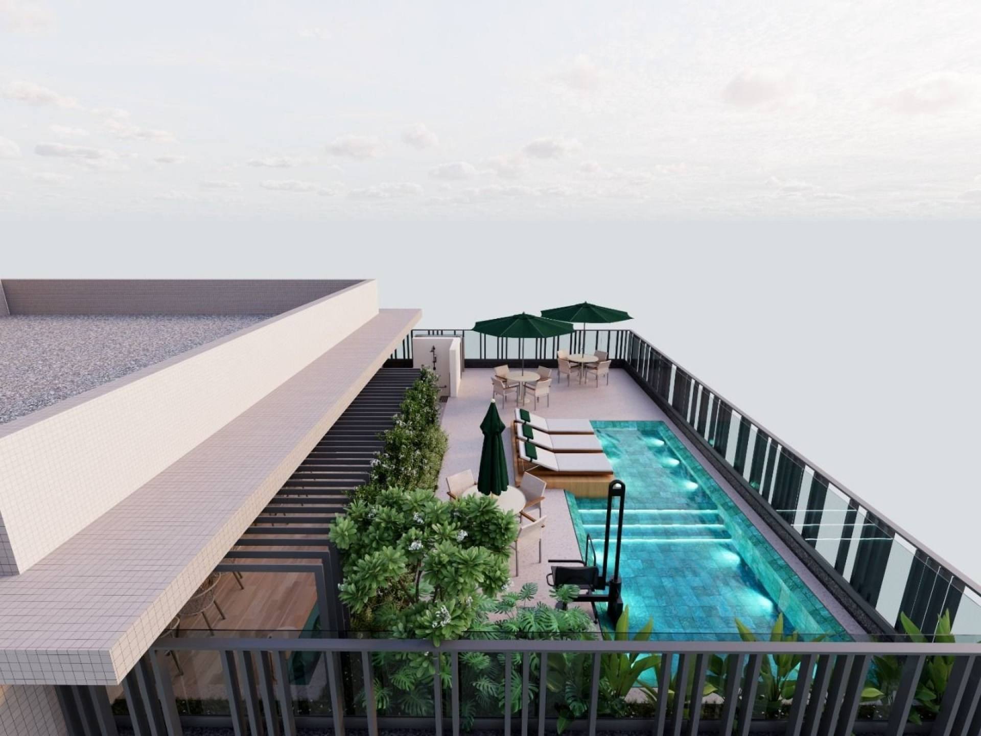 Flats com excelente localização a 250m da praia de Tambaú