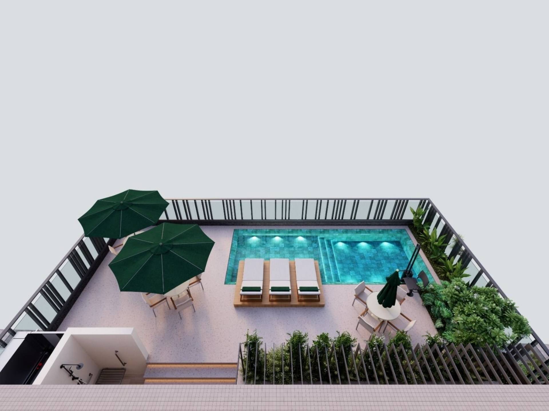 Flats com excelente localização a 250m da praia de Tambaú