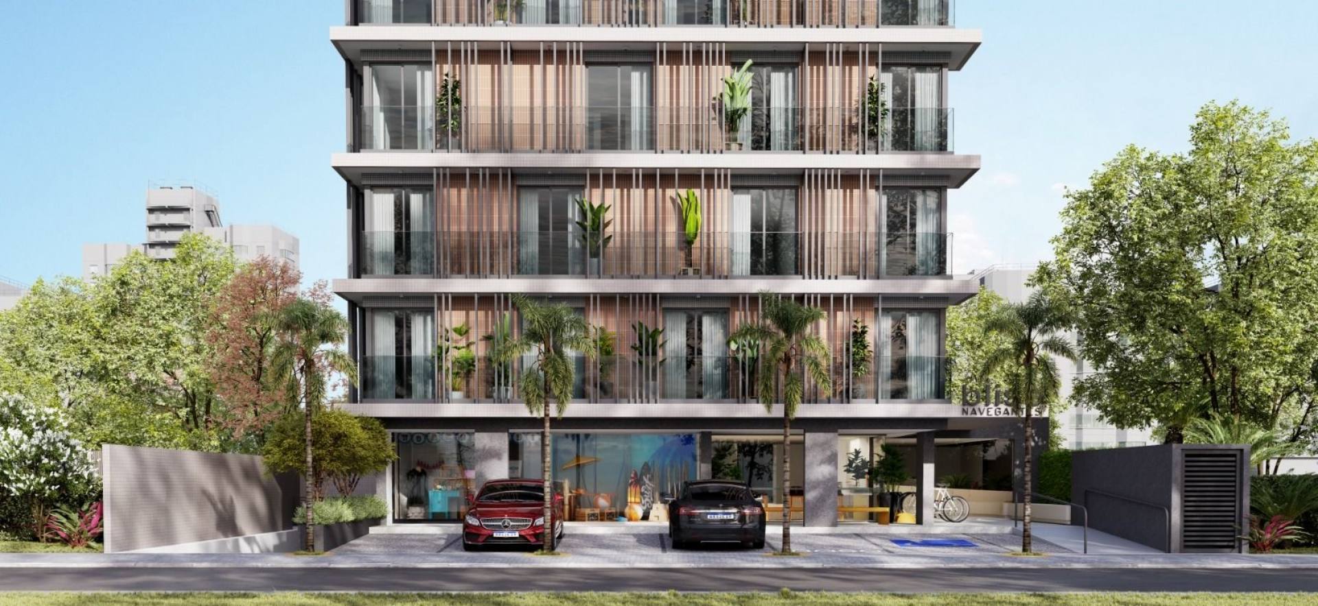 Flats com excelente localização a 250m da praia de Tambaú