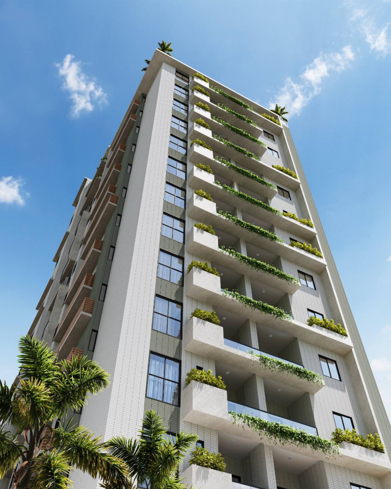 Apartamentos a 90 metros do Parque Parahyba II no Jardim Oceania