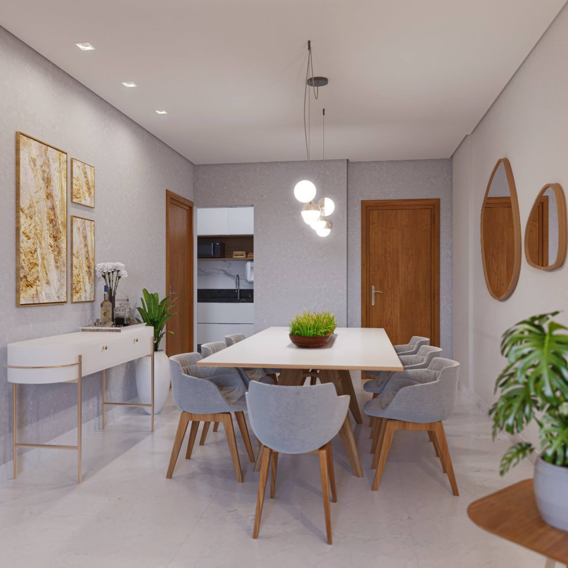 Apartamentos a 90 metros do Parque Parahyba II no Jardim Oceania