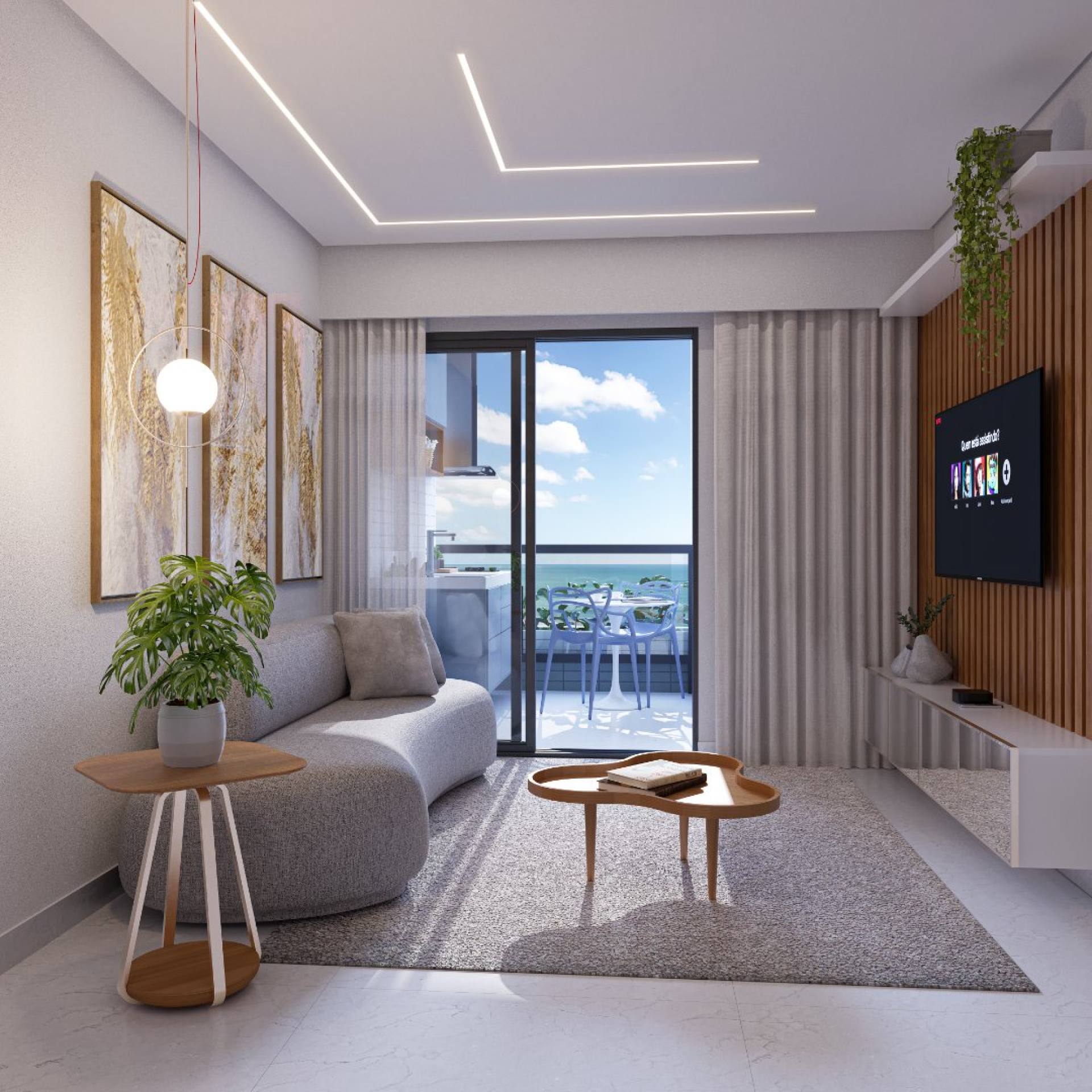 Apartamentos a 90 metros do Parque Parahyba II no Jardim Oceania