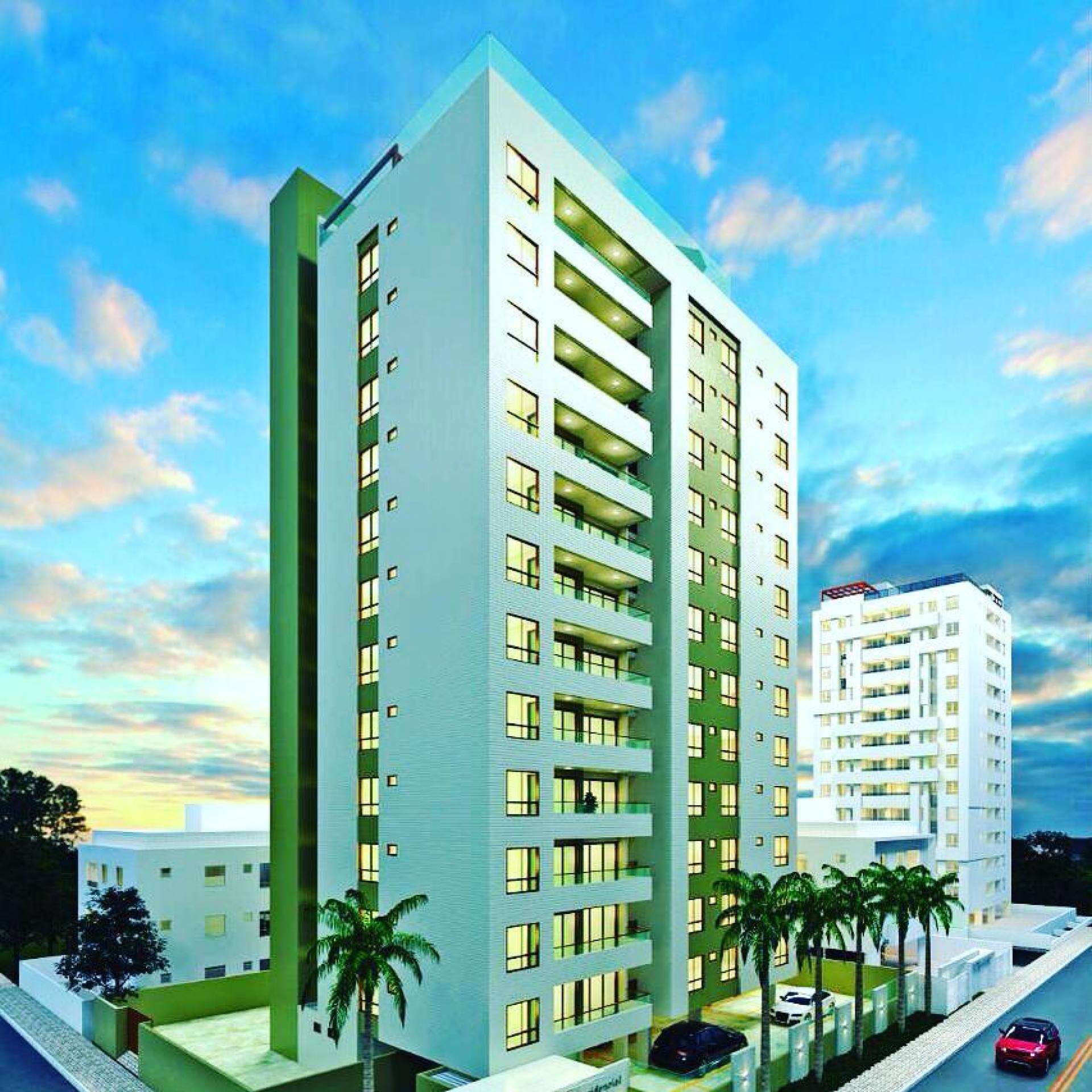 Apartamento a 900 metros da praia de Cabo Branco