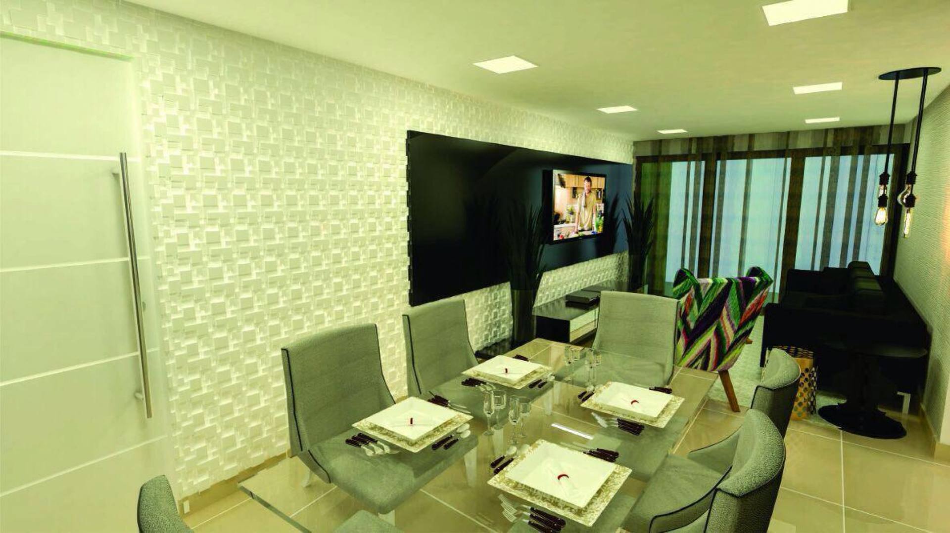 Apartamento a 900 metros da praia de Cabo Branco