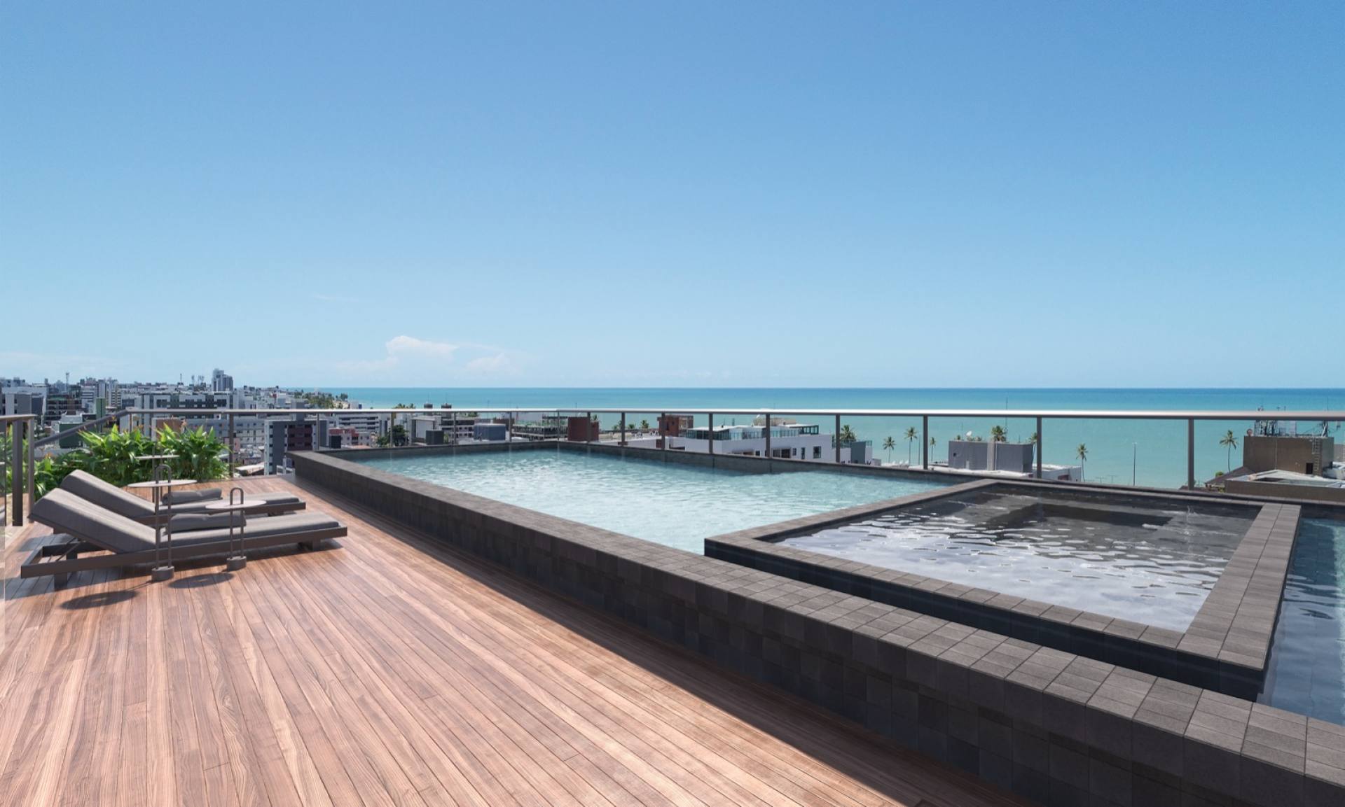 Studio a 300 metros da praia no Jardim Oceania