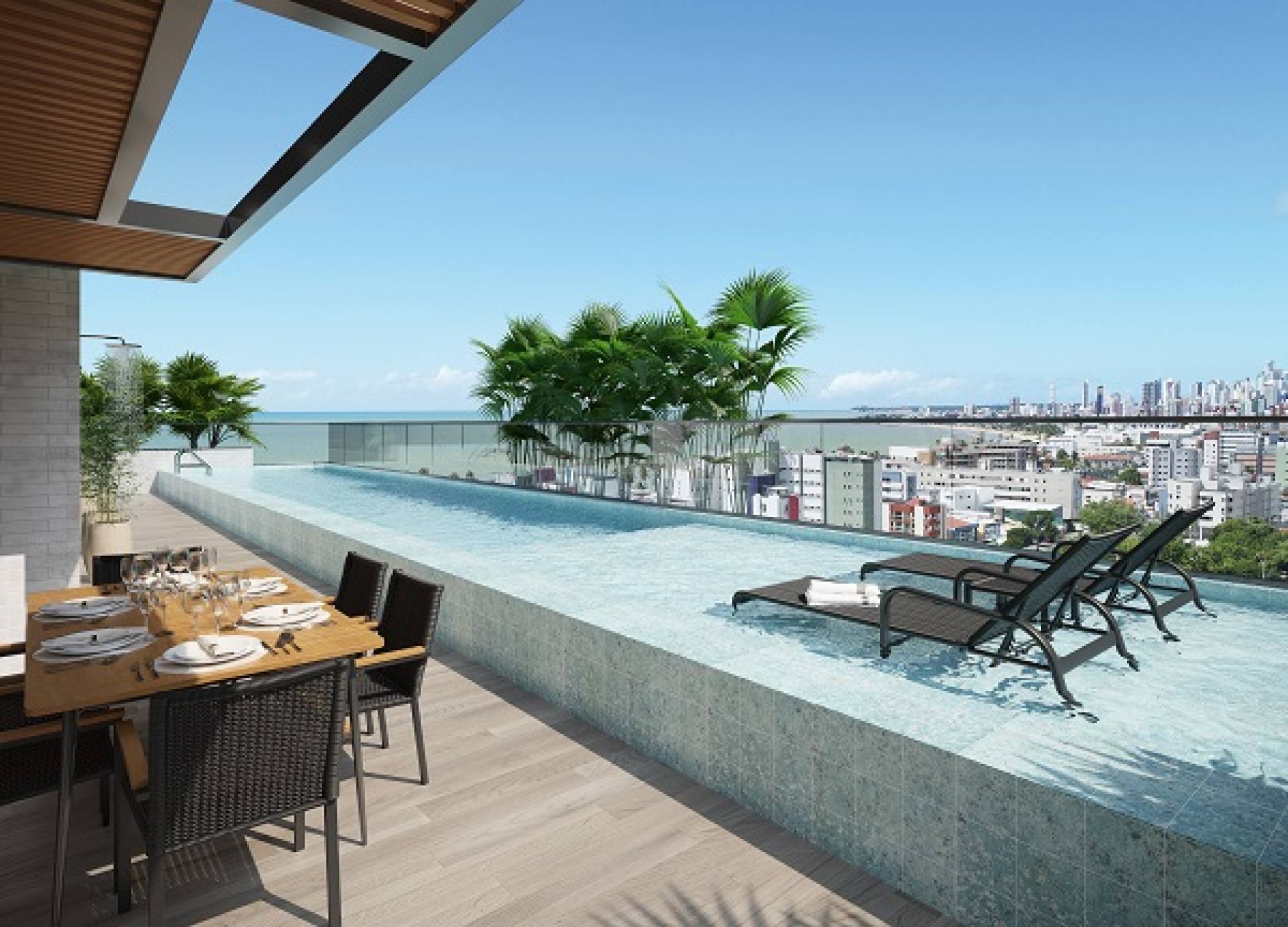 Apartamento a 300 metros da praia no Jardim Oceania