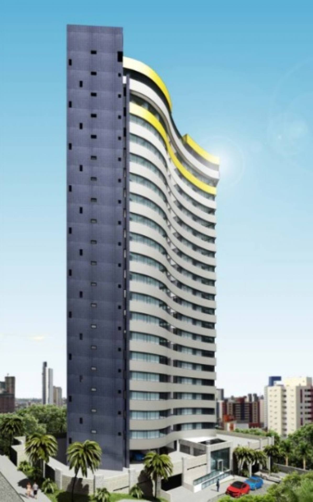 Apartamento de 49m² no Miramar, com vaga de garagem.