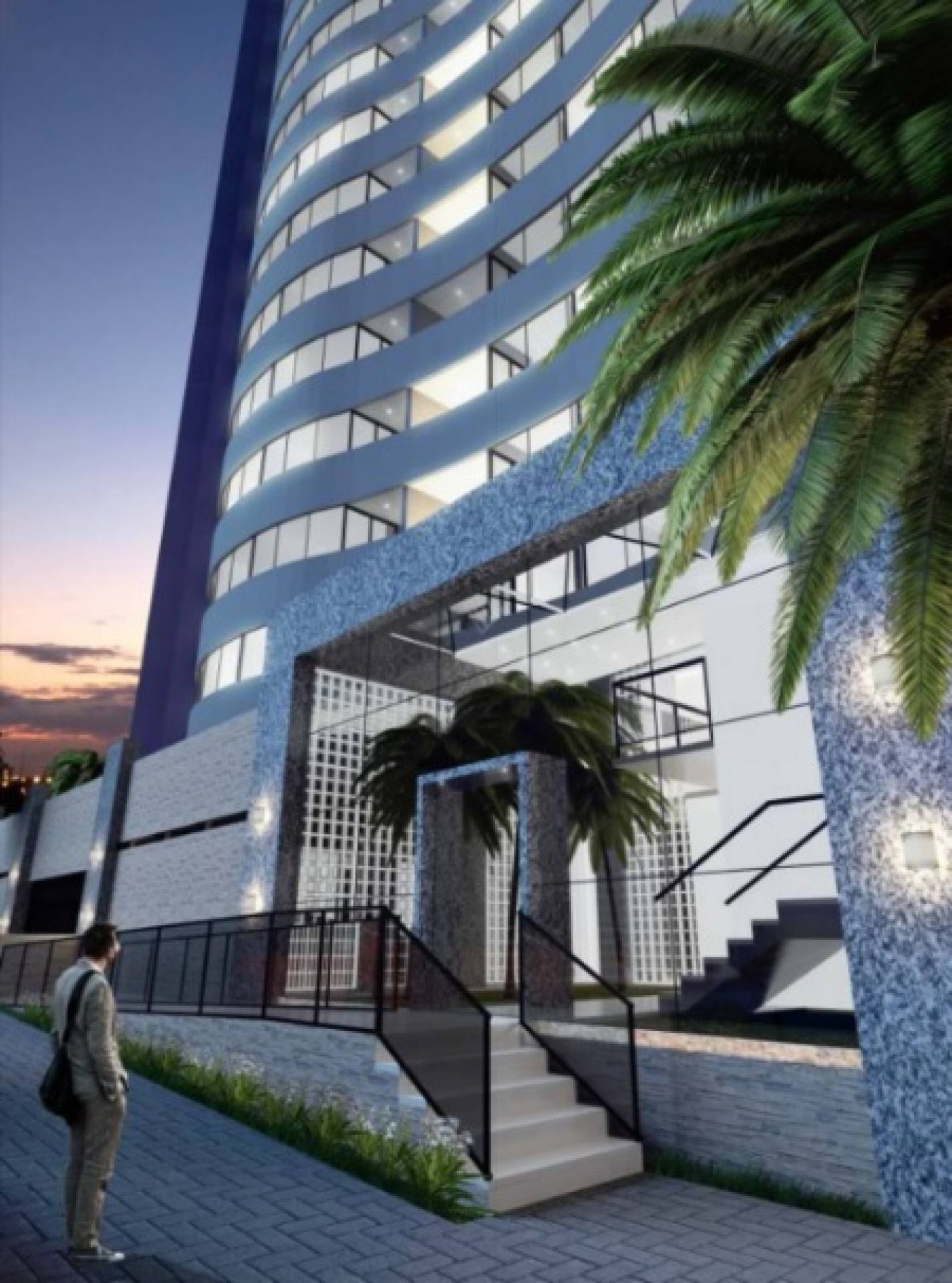 Apartamento de 49m² no Miramar, com vaga de garagem.