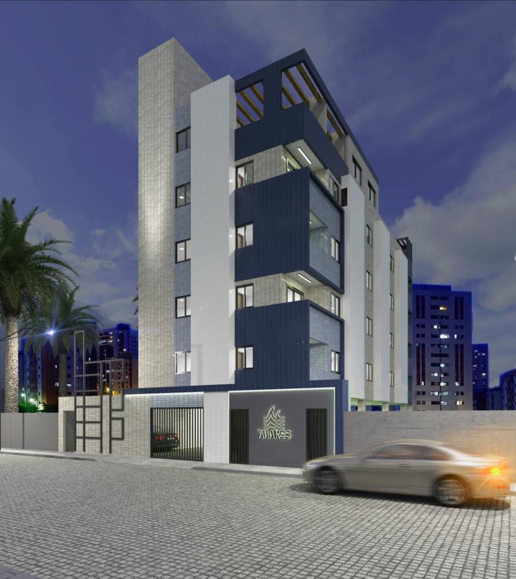 Flat a 200m da praia de Intermares