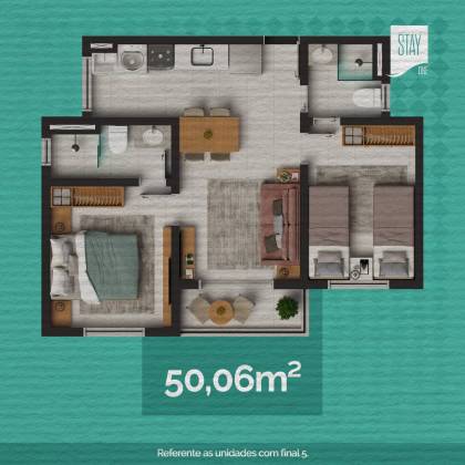 LANÇAMENTO DE 43,35m² à 82,04m² - ENTREGA MARÇO 2027