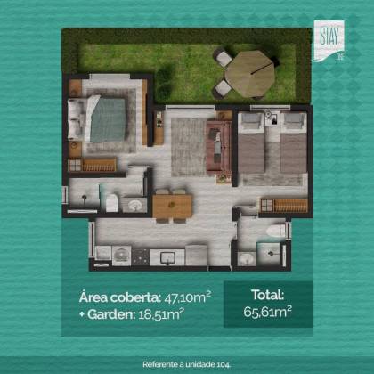 LANÇAMENTO DE 43,35m² à 82,04m² - ENTREGA MARÇO 2027