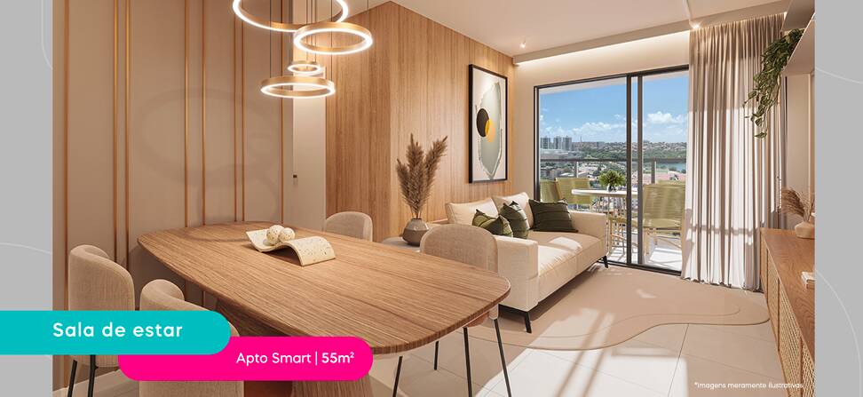 'MOOD PARQUE DO COCÓ A PARTIR DE 55m2  a 77m²'