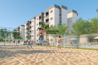 Apartamento Para Vender com 2 quartos 1 suítes no bairro Lagoa Redonda em Fortaleza