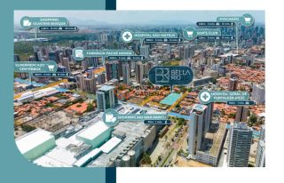 Lançamento com 2 ou 3 quartos em frente ao Shopping RioMar Papicu