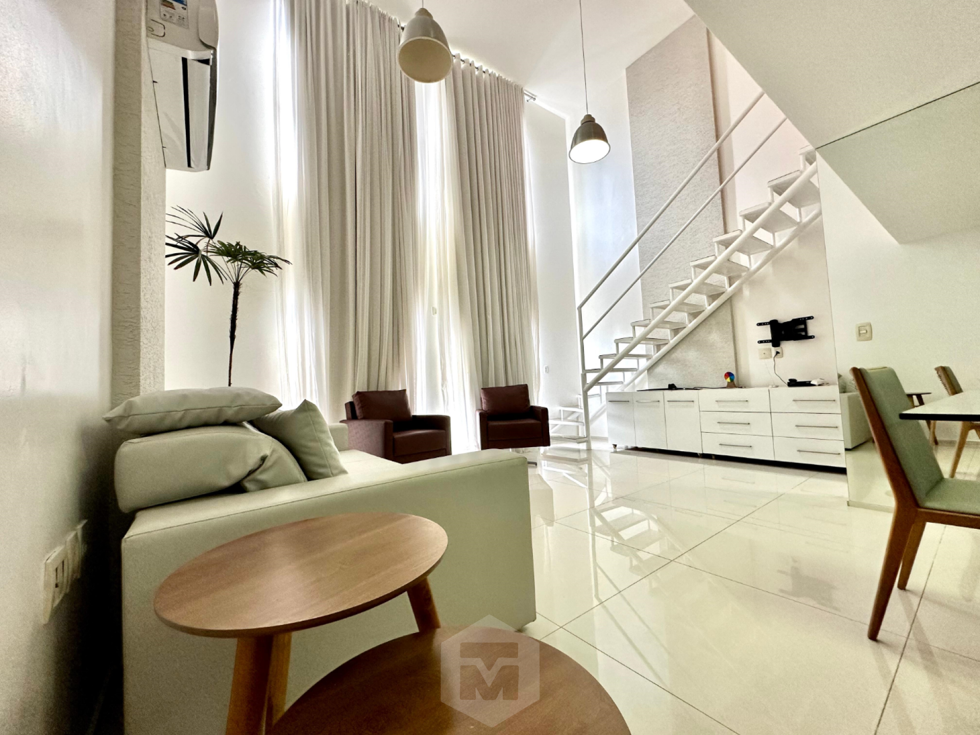 Loft mobiliado na Ponta Verde