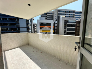 Apartamento 3 quartos com vista do mar