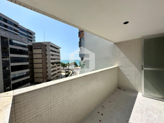 Apartamento 3 quartos com vista do mar