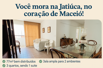 Apartamento 3 quartos na Jatiúca