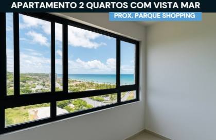 Apartamento 2 quartos com vista  mar - prox Parque Shopping