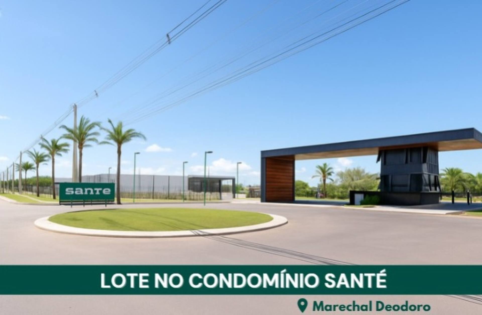 Lote no Condomínio Santé 450 m2- Marechal Deodoro