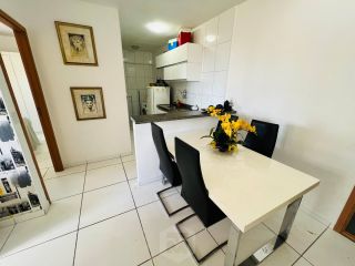 Quarto e sala mobiliado na Ponta Verde